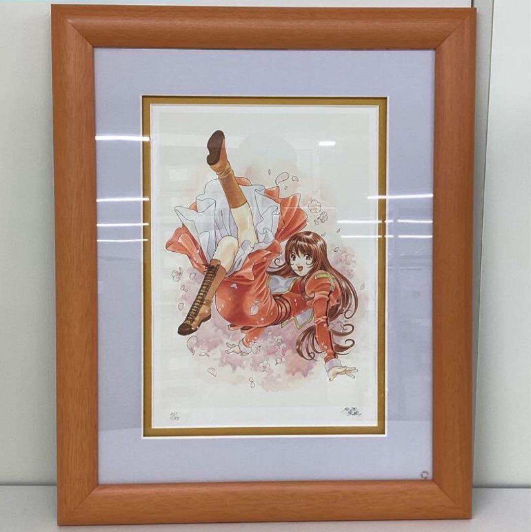 サクラ大戦 松原秀典 La Fleur Danse〜花が舞う〜リトグラフED