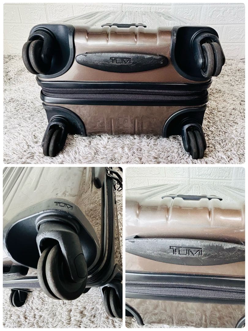 希少 TUMI トゥミ V3 ブラウン 機内持ち込みOK キャリーケース