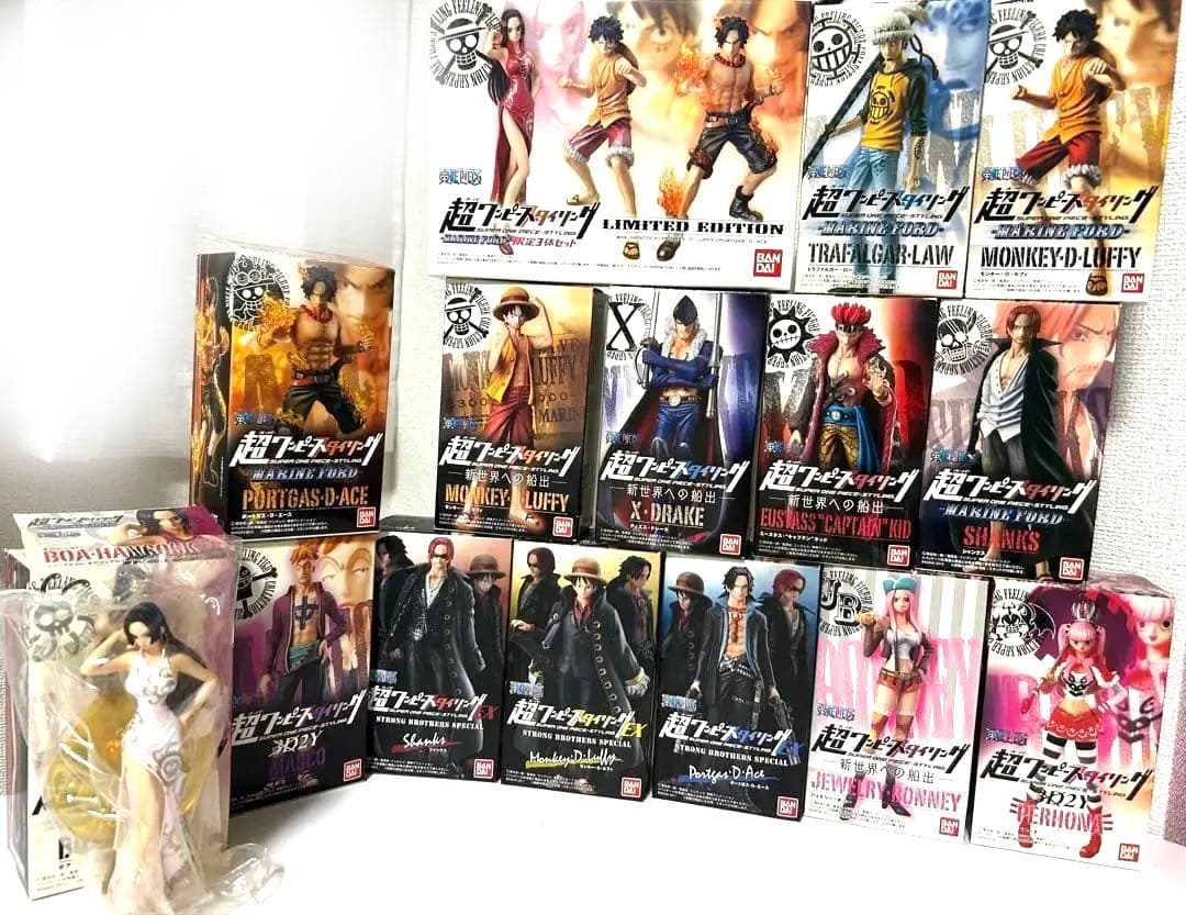 未開封 超ワンピーススタイリング 12箱14体セット＋おまけ フィギュア