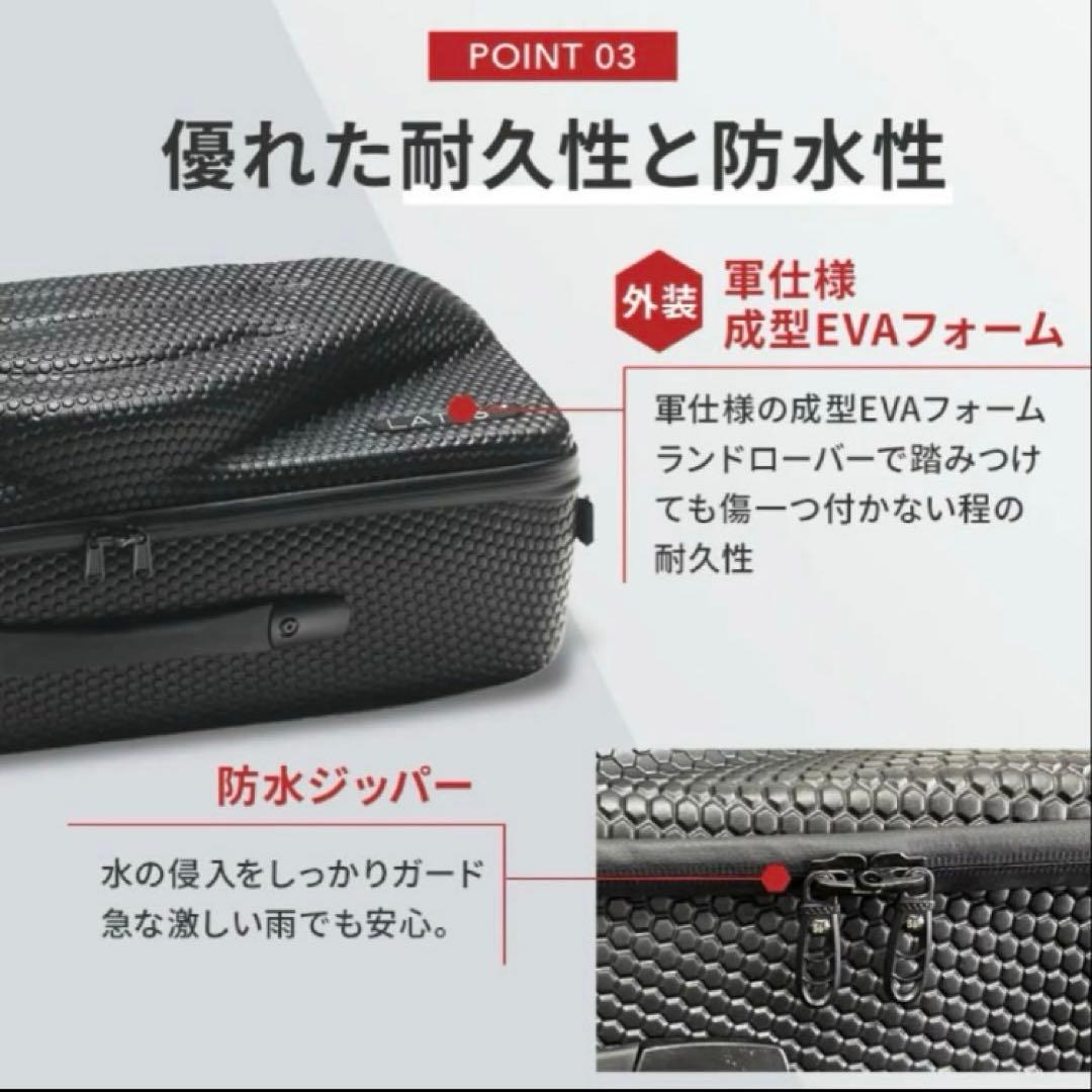 【未使用品】Lat56° ガーメントバッグ スーツケース トラベルバッグ 27L