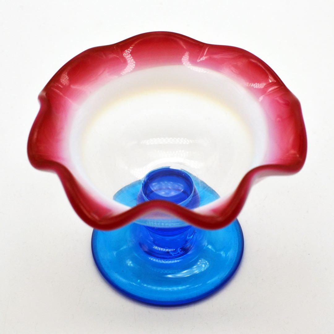 昭和レトロ　氷コップ　3色　コンポート