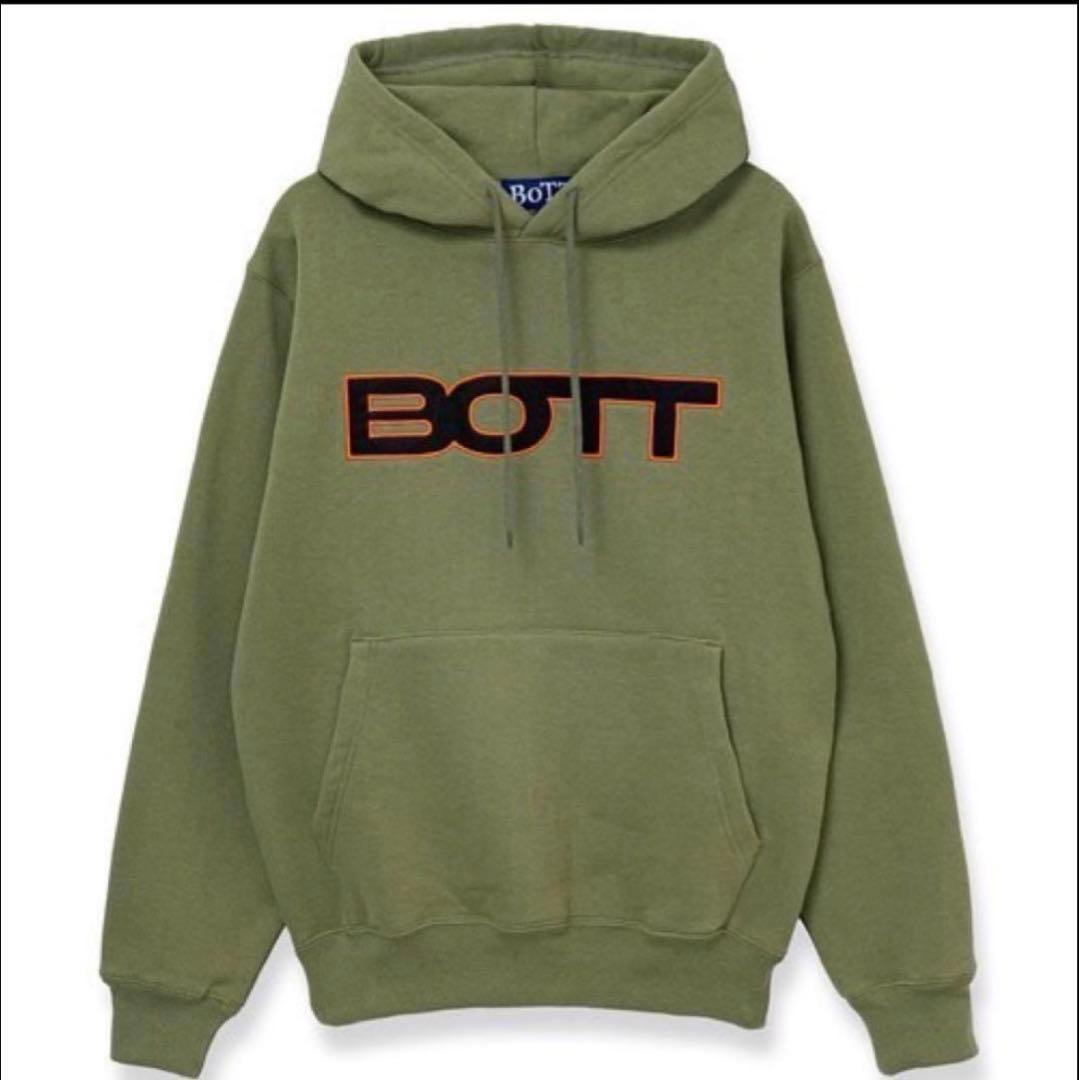 BOTT オリーブV2logo パーカー