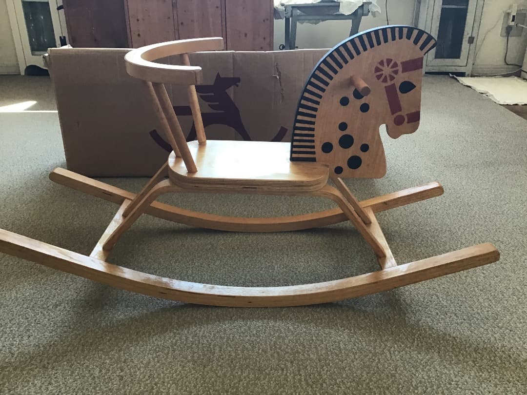 木馬　アンティーク