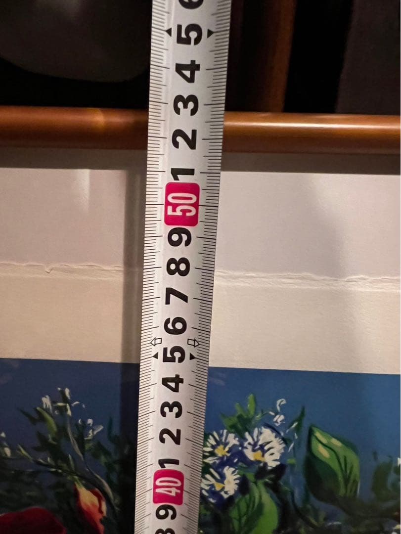 Alain Ragaru リトグラフ 額縁 インテリア 薔薇の盛花