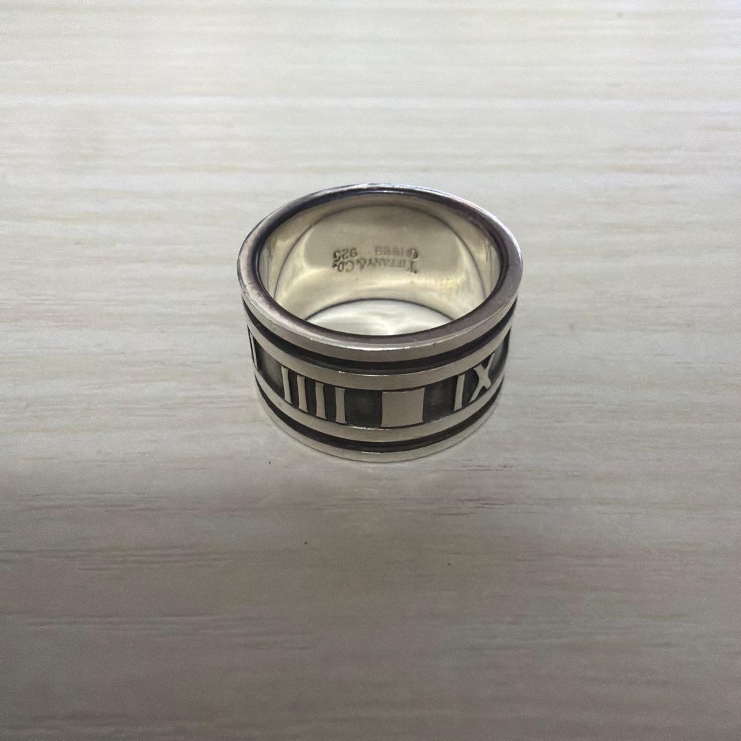 Tiffany リング アトラス シルバー925 16.5号 中古 メンズ