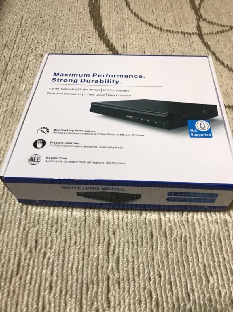 リージョンフリーDVDプレーヤー コンパクトサイズ