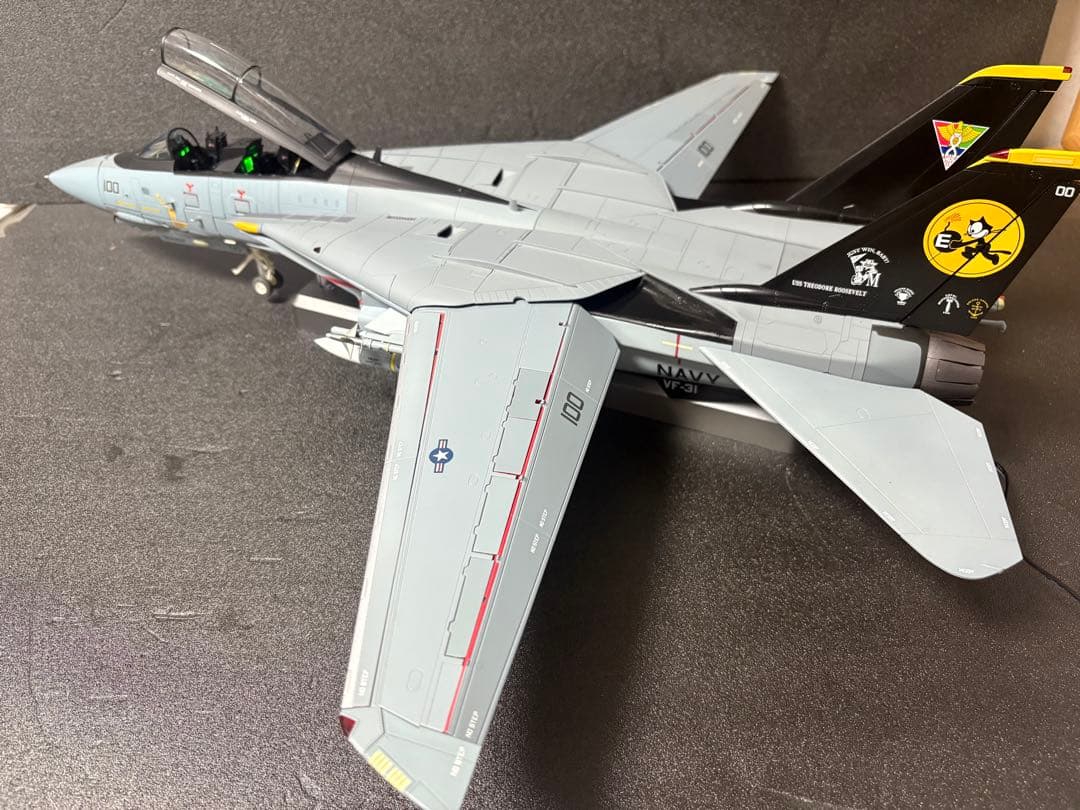 【動作確認済】アシェット 1/32 F-14D トムキャット1〜100号 完成品