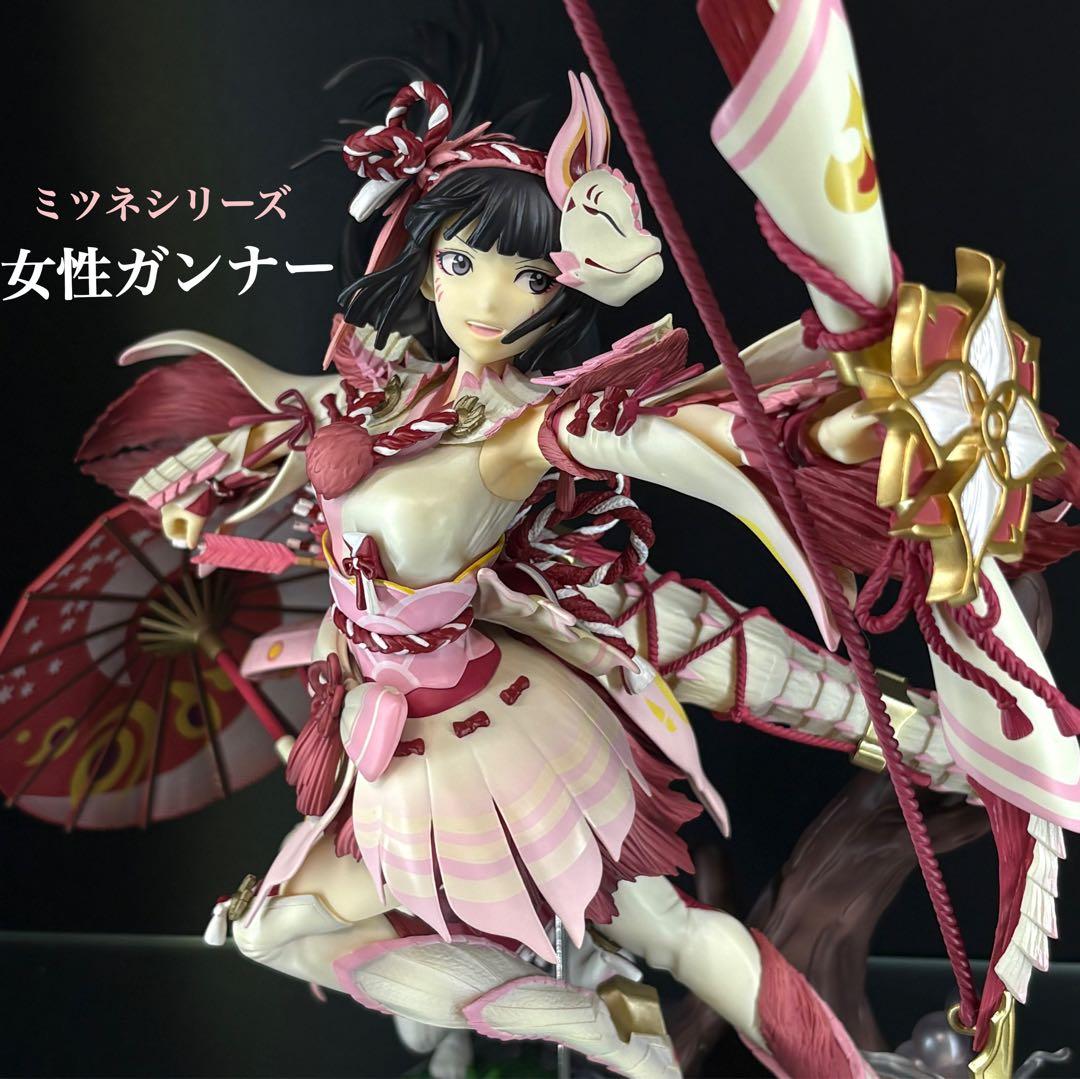 ミツネシリーズ 女性ガンナー 「モンスターハンターダブルクロス」 フィギュア