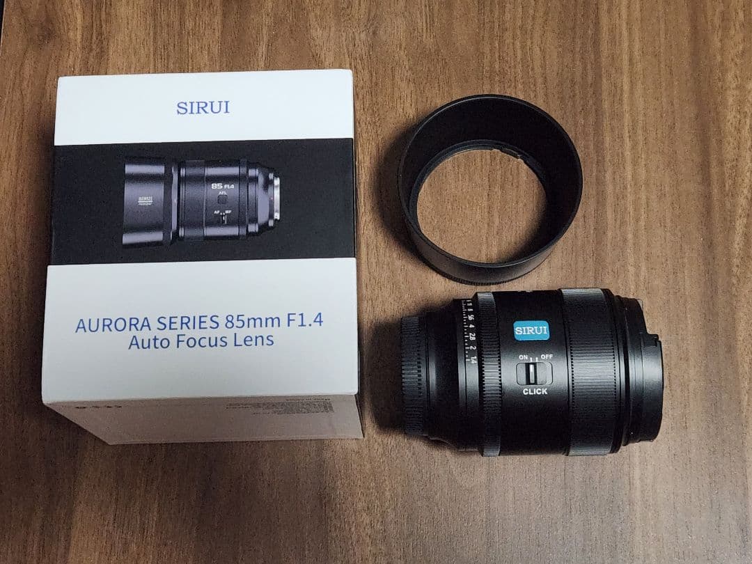 (美品)SIRUI Aurora Series 85mm F1.4 レンズ