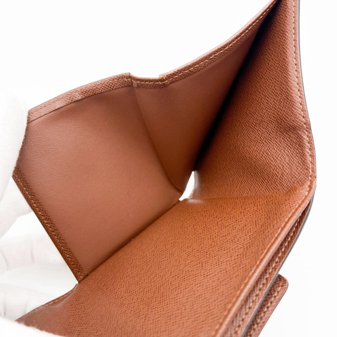 【美品】ヴィトン モノグラム ポルトモネビエ カルトクレディ Wホック 財布