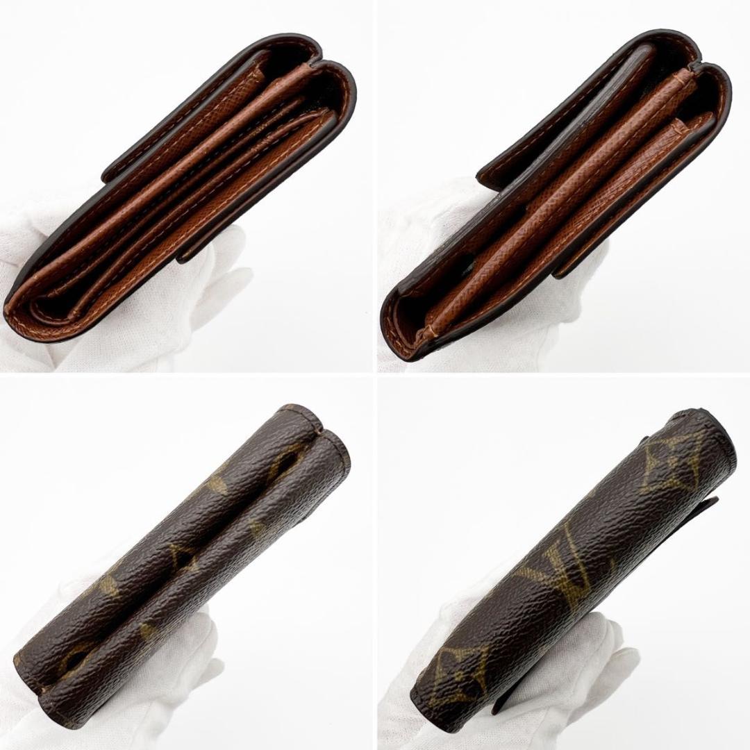 【美品】ヴィトン モノグラム ポルトモネビエ カルトクレディ Wホック 財布