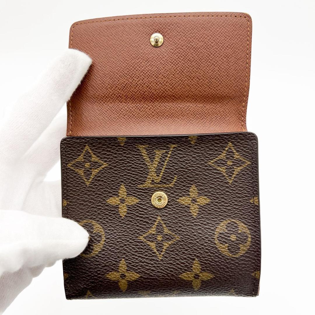【美品】ヴィトン モノグラム ポルトモネビエ カルトクレディ Wホック 財布