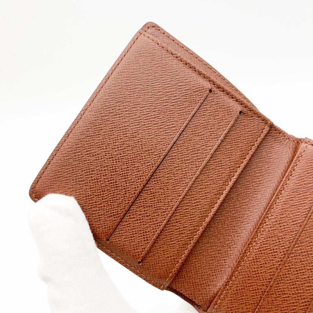 【美品】ヴィトン モノグラム ポルトモネビエ カルトクレディ Wホック 財布