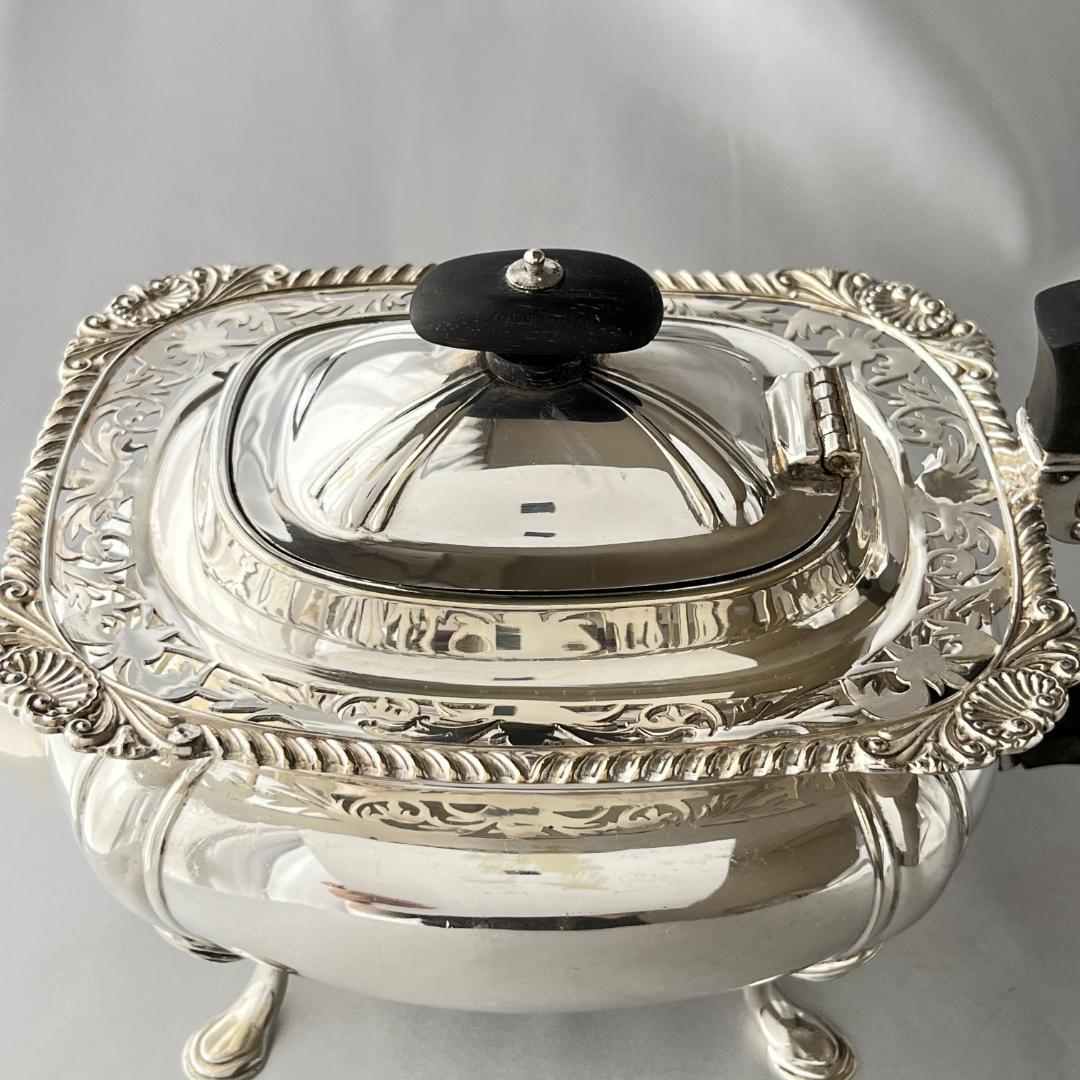 【James Deakin】 透かしのティーセット ティーポット 3点