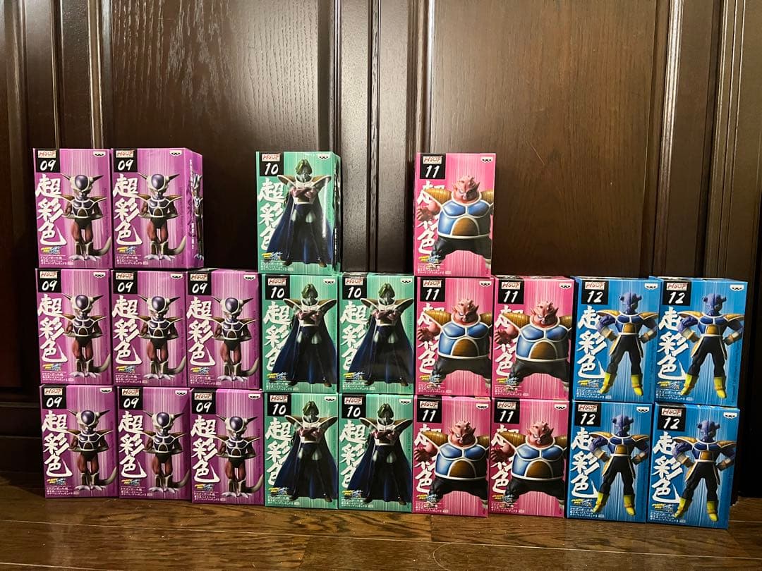 【22個】ドラゴンボール改 超彩色 HSCフリーザ ザーボン ドドリア キュイ
