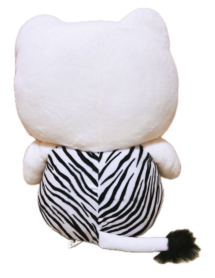 希少レア　ハローキティ　ぬいぐるみ　特大　LLL しまうま　アニマル　平成レトロ