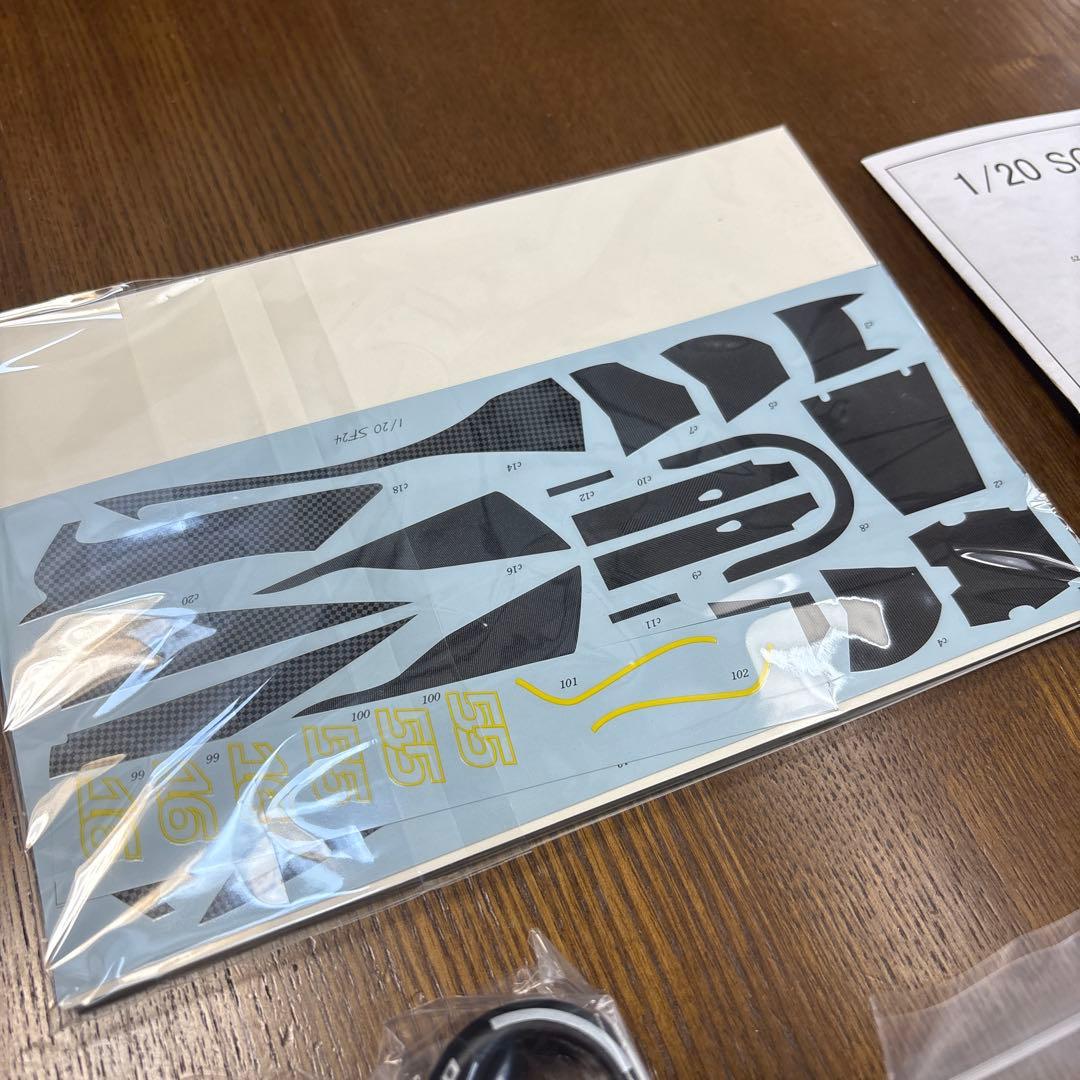 モデルファクトリーヒロ　1/20 フェラーリ　S-F1 2024 レジンキット