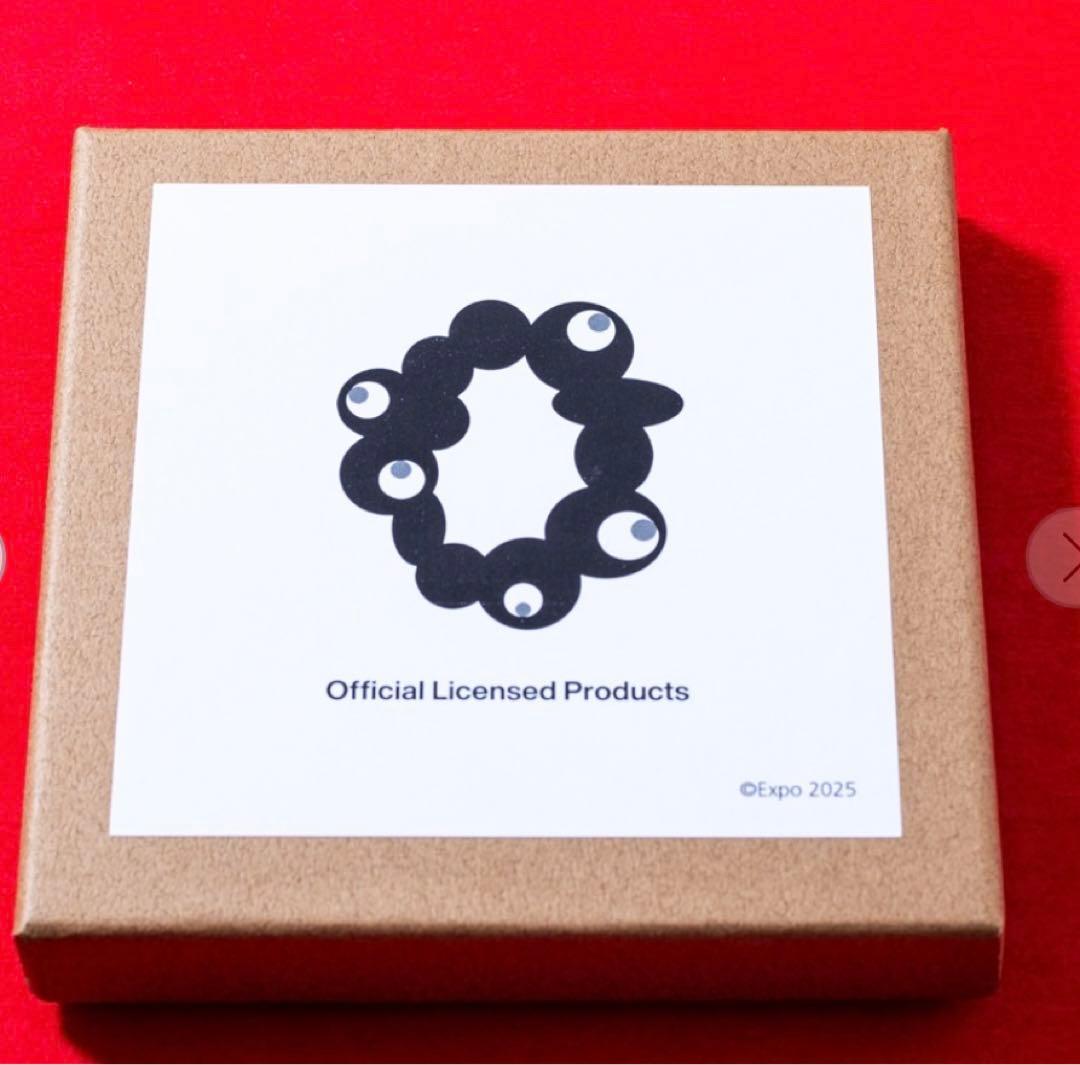 EXPO2025 ミャクミャク 金彩ガラストレイ