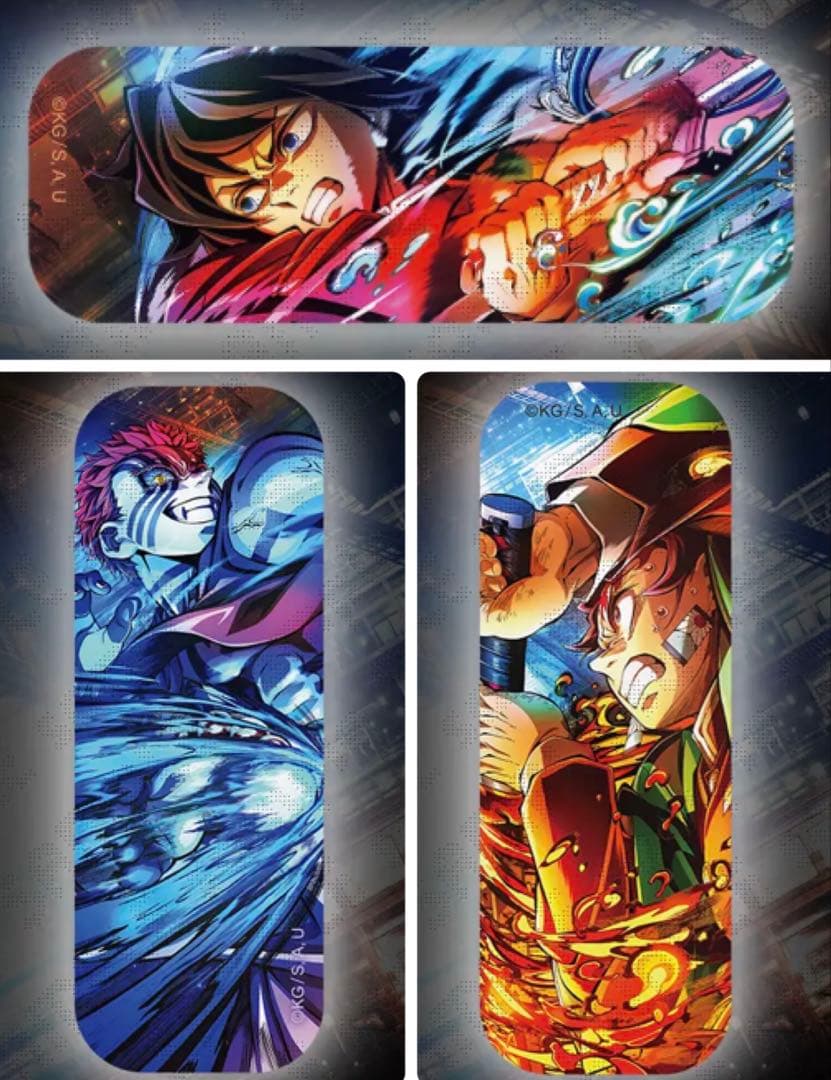 鬼滅の刃　WEBSHOPくじ　B賞 レイヤードアクリルスタンド　C賞　缶バッジ