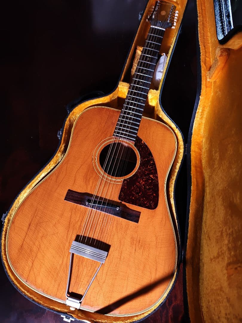 希少1967 エピフォン ft112 gibson b-45-12 カラマズー製