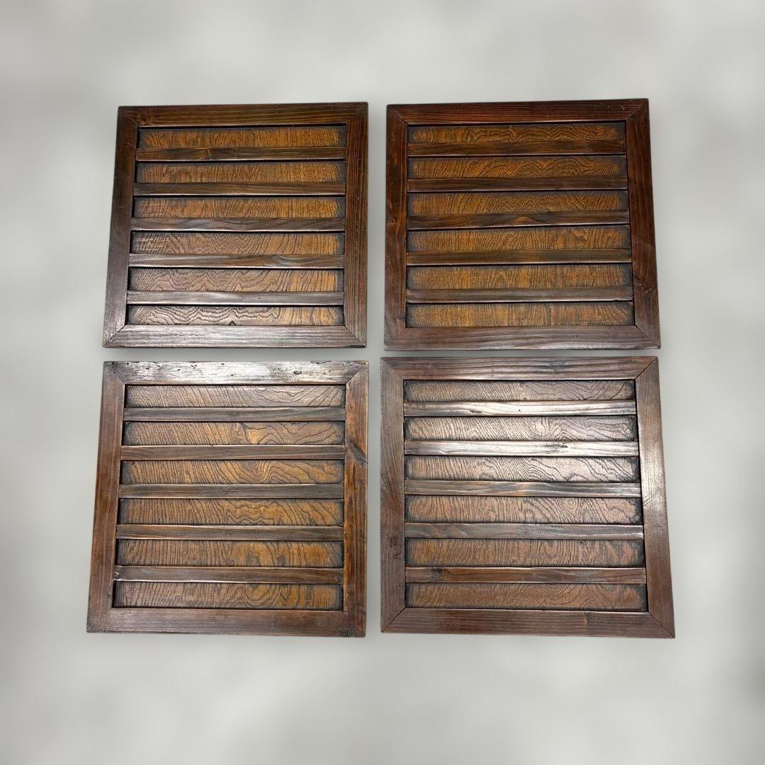 時代 帳場箪笥 両面仕様 車箪笥 鍵付き 民芸家具 和モダン 古家具