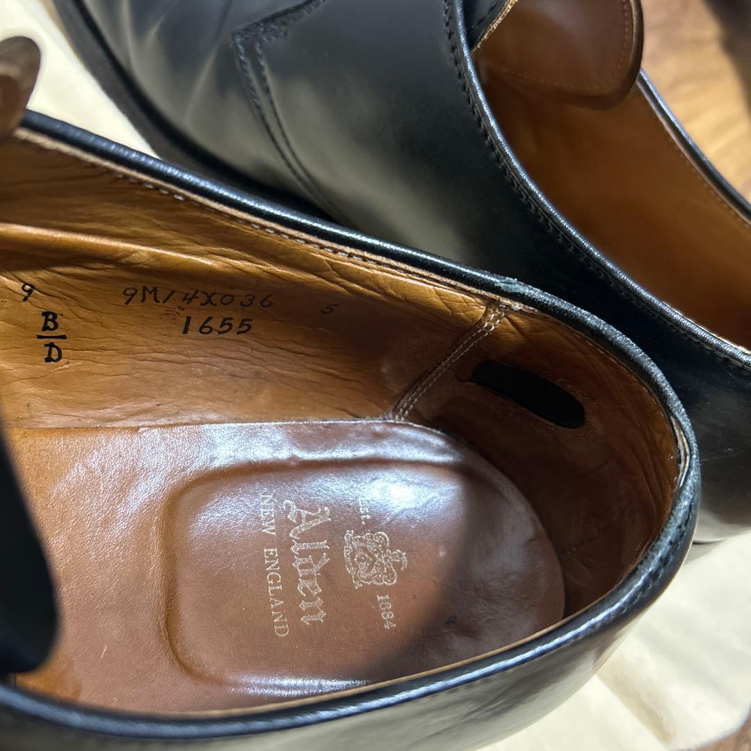 Alden 1655 シングルモンク コードバン