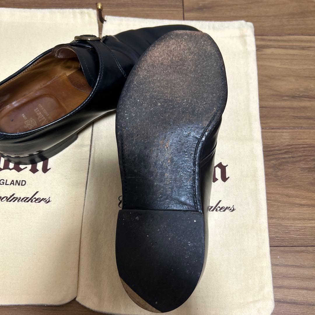 Alden 1655 シングルモンク コードバン