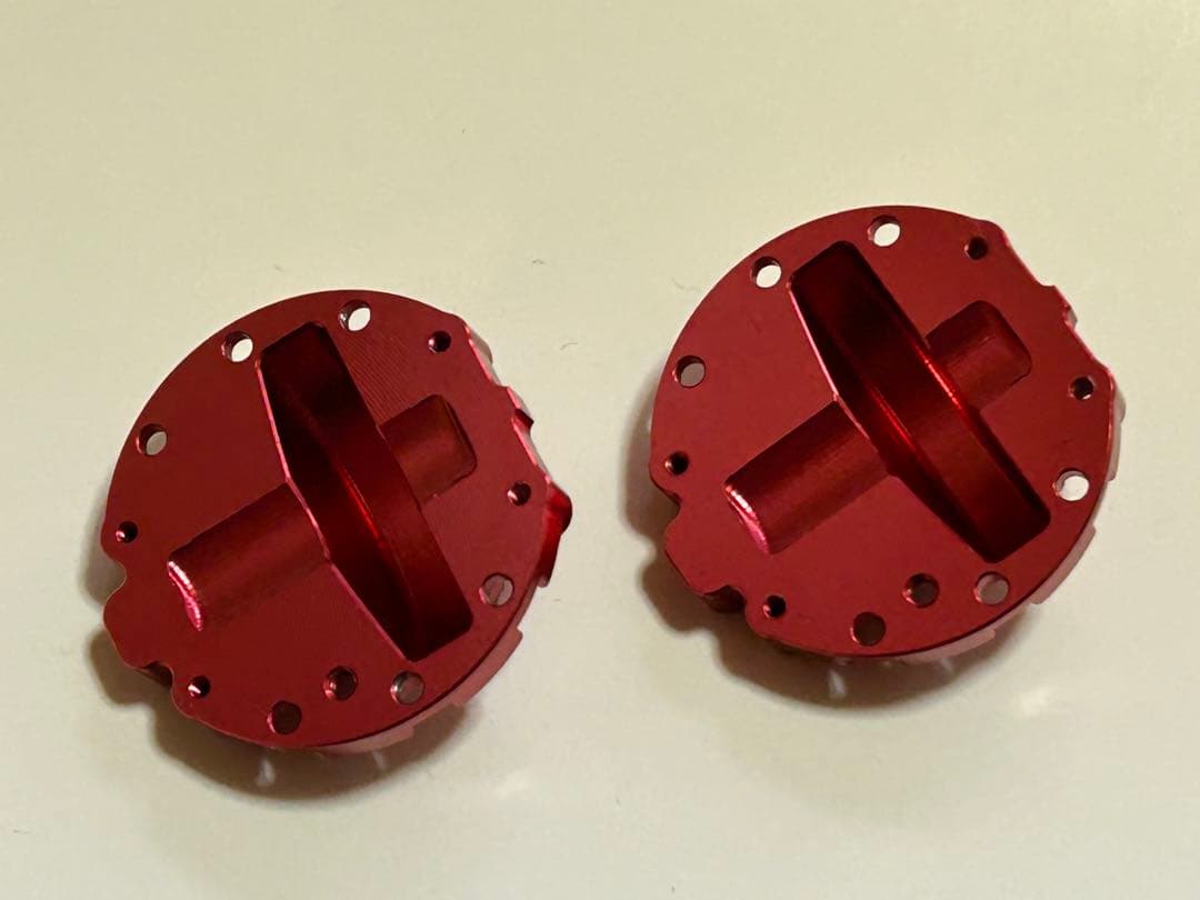 RC4WD ARBデフカバー（レッド）2個セット