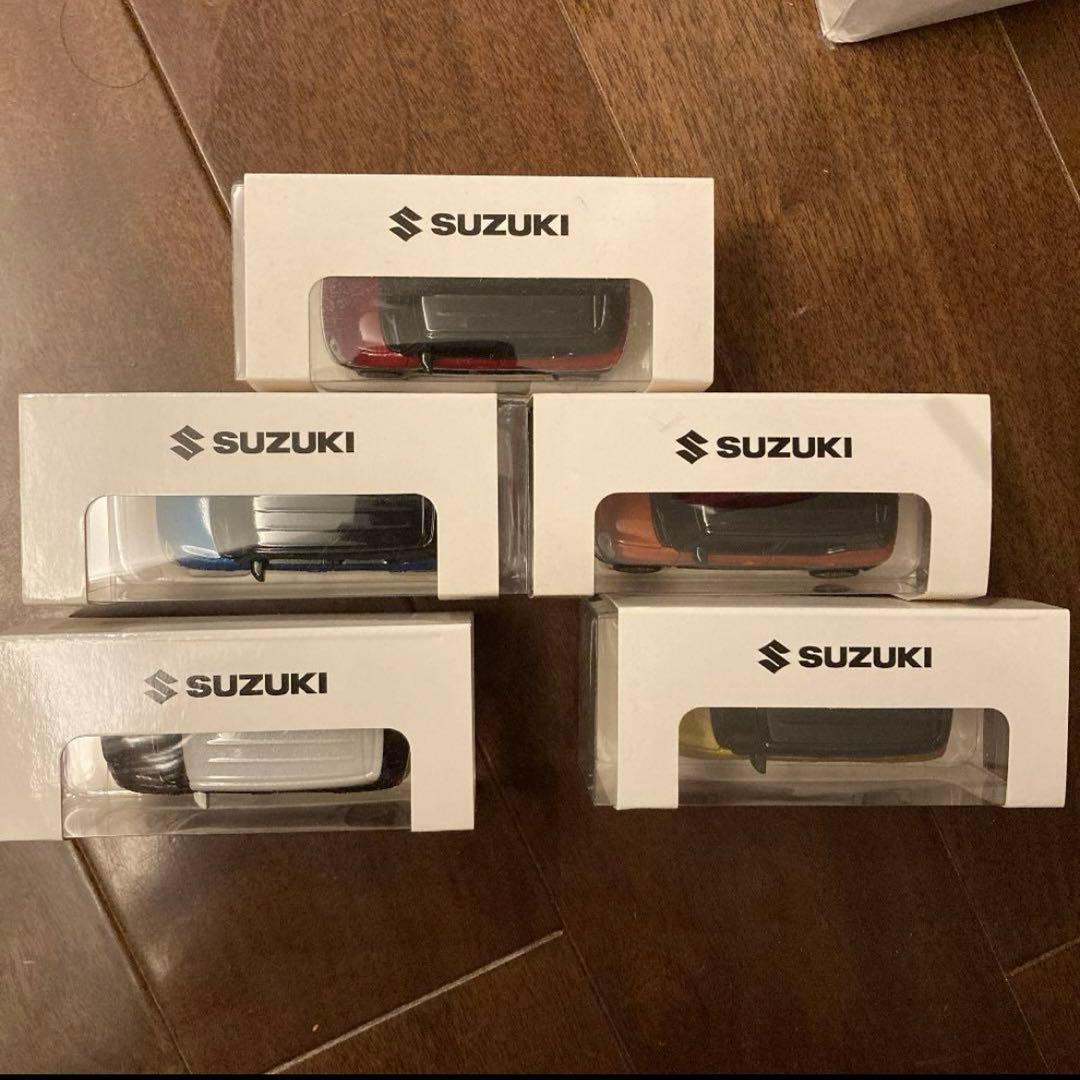 【未開封】　スズキ　クロスビー　ミニカー　プルバックカー　　非売品　5個セット