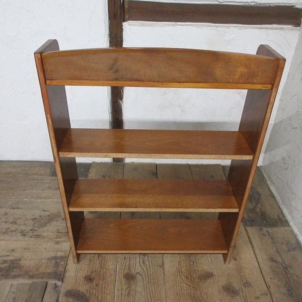 イギリス アンティーク 家具 ブックシェルフ ブックケース 本棚 6032e