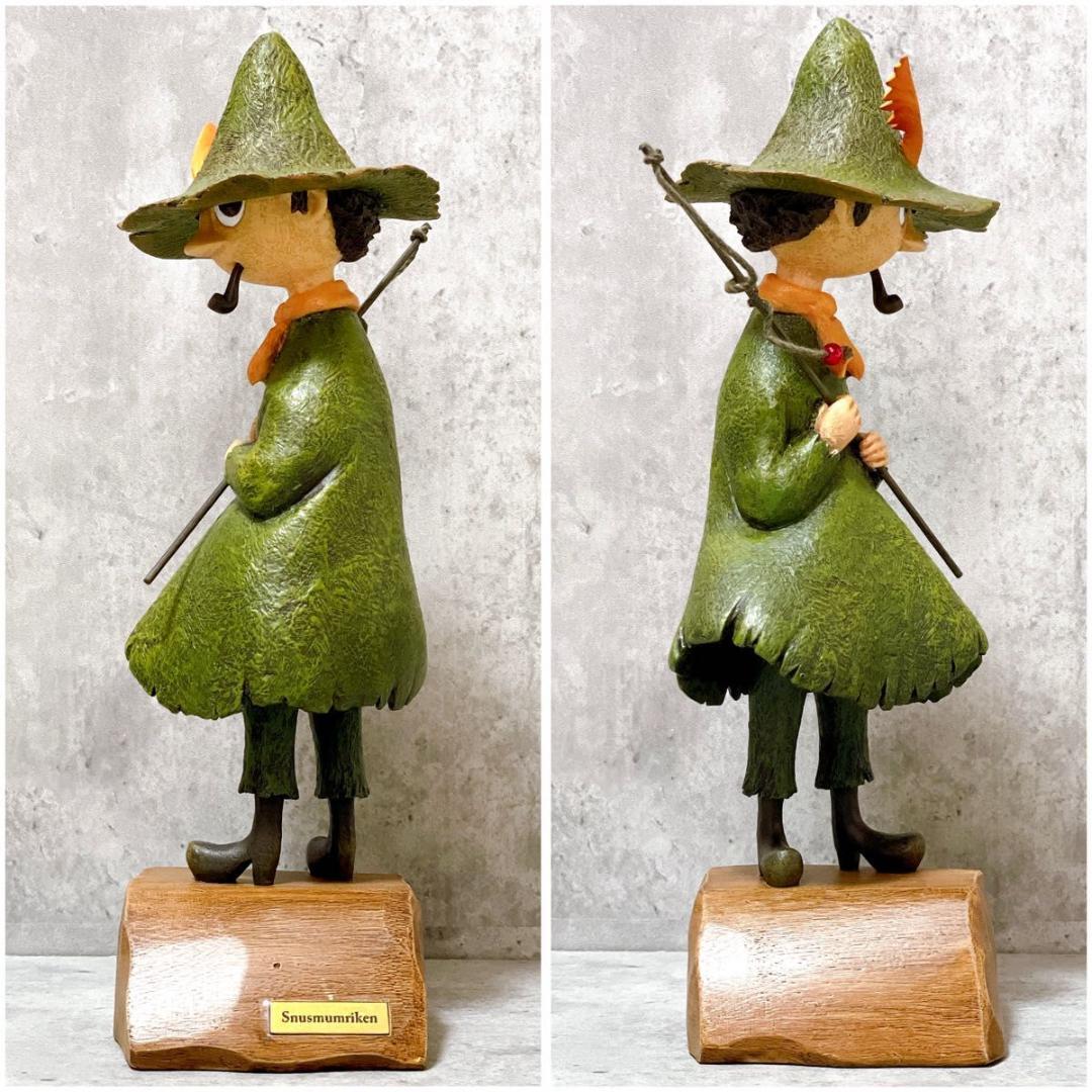 極美品 ベネリック ムーミン フィギュア スナフキン 釣り 置物 インテリア