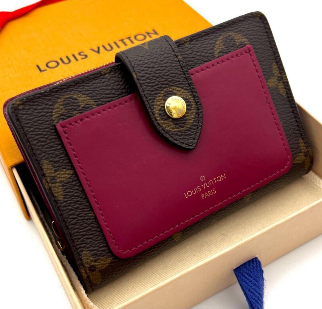 みい　ルイヴィトン　二つ折り財布