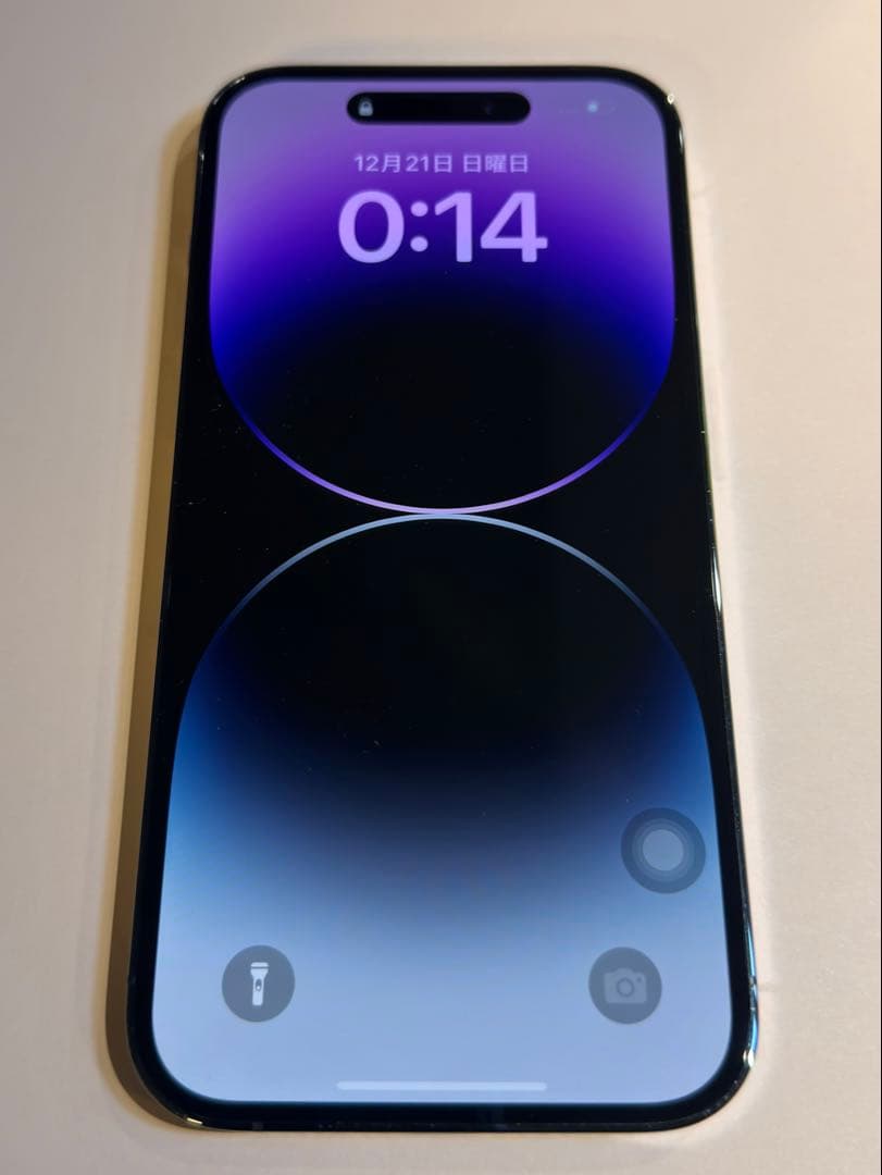 ジャンク品 iPhone 14 Pro ディープパープル 中国大陸版