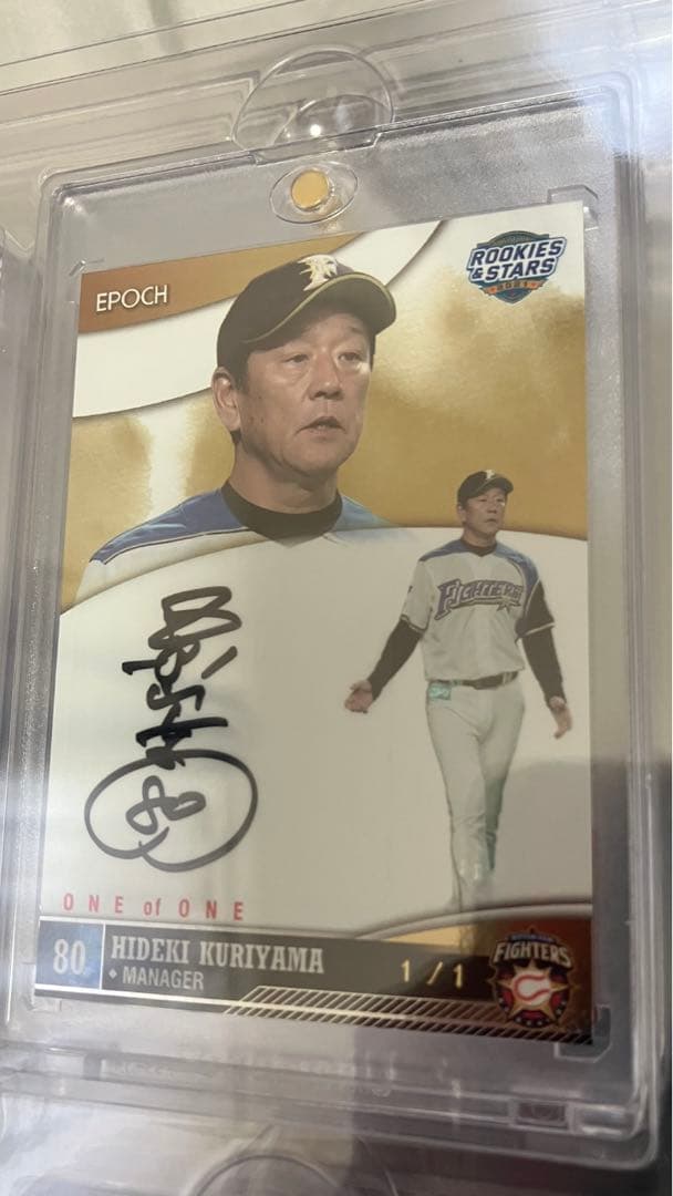 栗山秀樹 1of1 エポック2021 R&S サイン