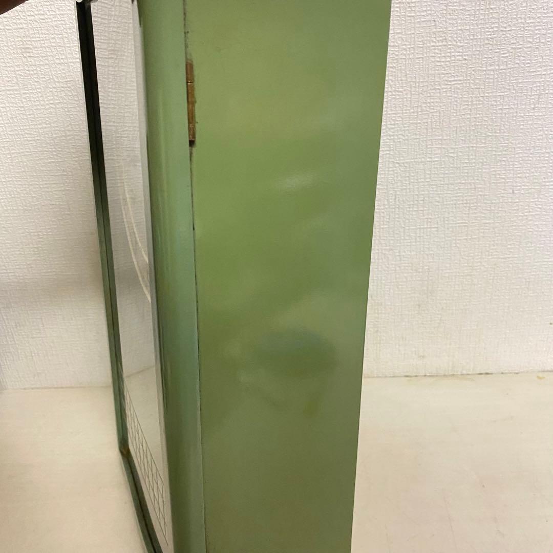 SEIKOSHA 昭和レトロ ゼンマイ時計 グリーン No.1753