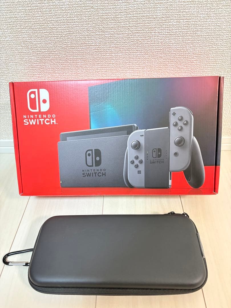 【特典あり】Nintendo Switch 本体 グレー Joy-Con付き