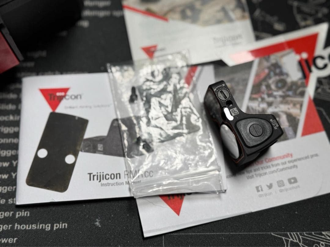 実物 Trijicon トリジコン RMR cc ドットサイト 3.25 MOA