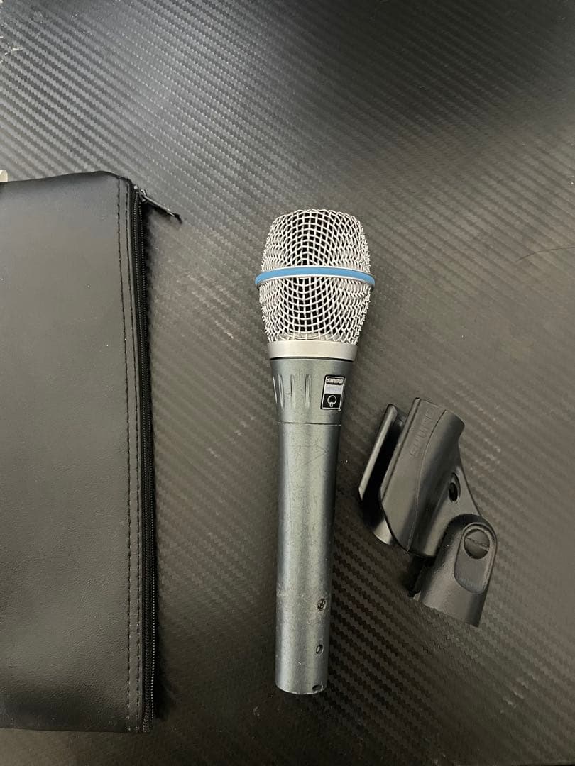 配信機器・PA機器・レコーディング機器 shure B87A