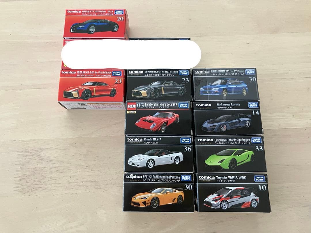 トミカプレミアム　まとめ売り　12台　初回・廃盤・未開封あり