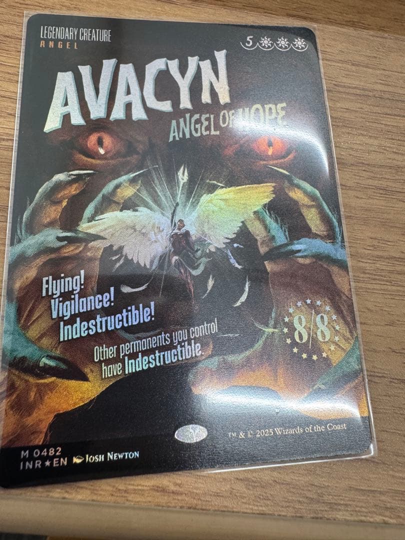 mtg 希望の天使アヴァシン　ポスター　foil
