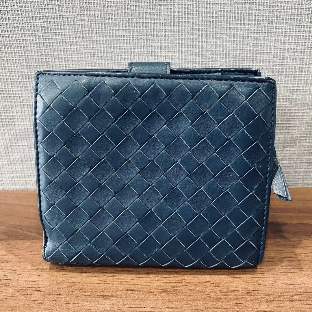 BOTTEGA VENETAボッテガヴェネタ イントレチャート二つ折り財布