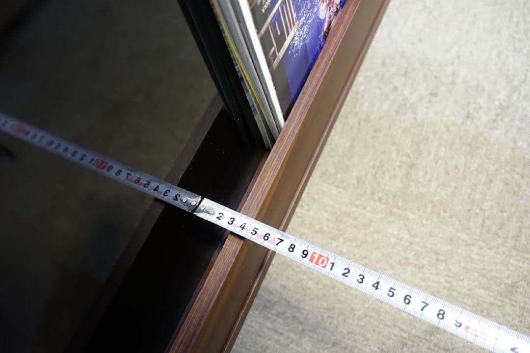 CIBONE シェルフ　サイドボード　人工大理石　マガジンラック