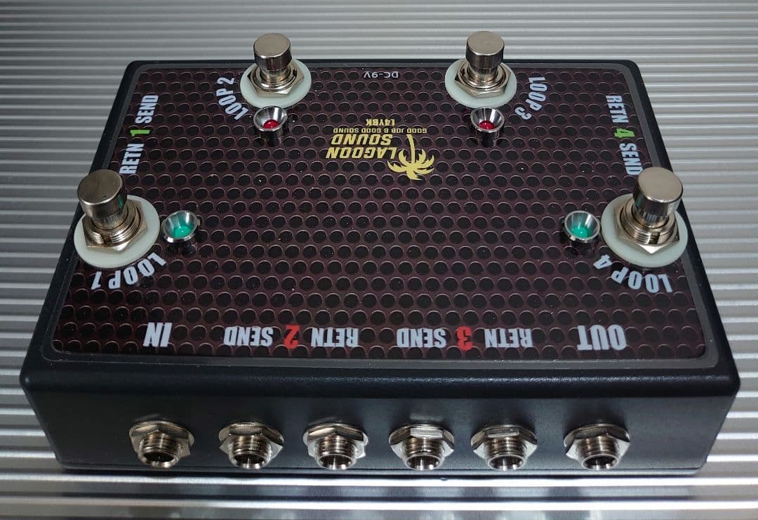 エフェクター スイッチャー 4ループ LAGOON SOUND