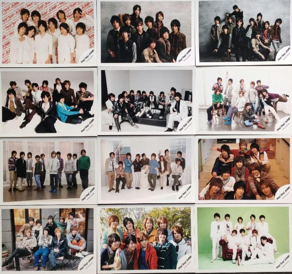 Hey!Say!Jump 公式写真 集合 ④ デビュー～2023 海外 ライブ