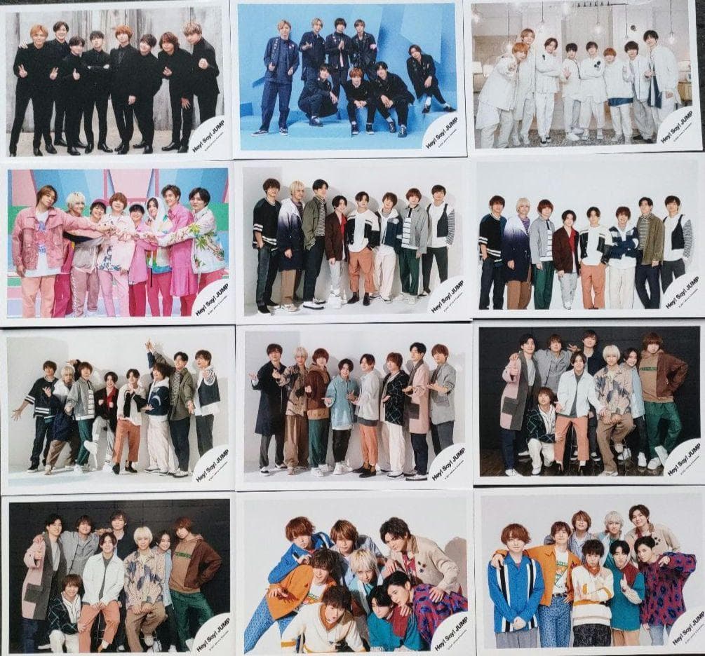 Hey!Say!Jump 公式写真 集合 ④ デビュー～2023 海外 ライブ