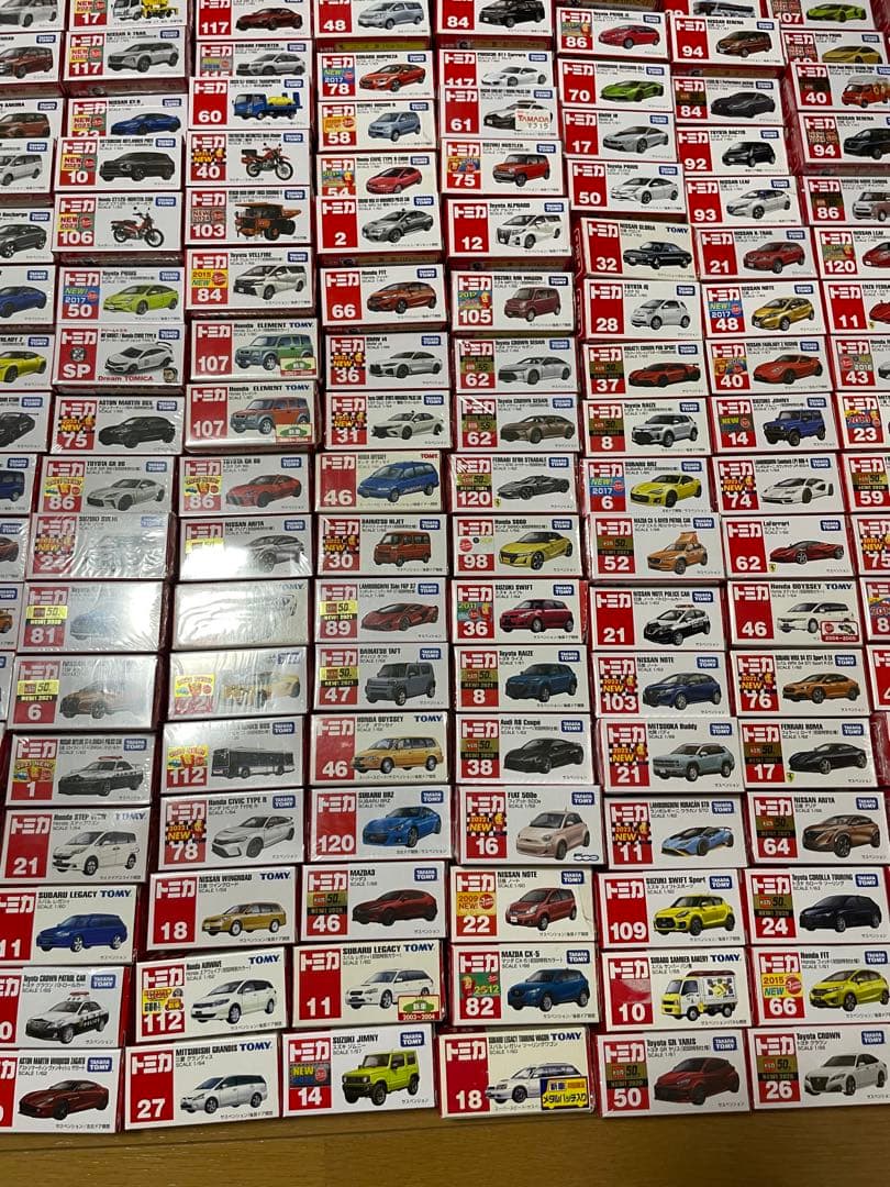 トミカ　絶版　まとめ売り　465台