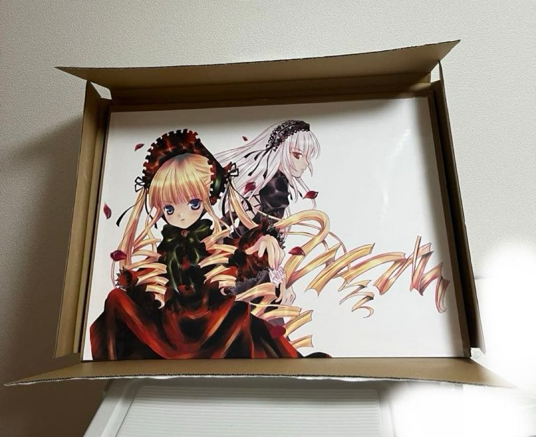 ローゼンメイデン 複製原画 、真紅、水銀燈、バーズコミック版 2巻表紙 A2