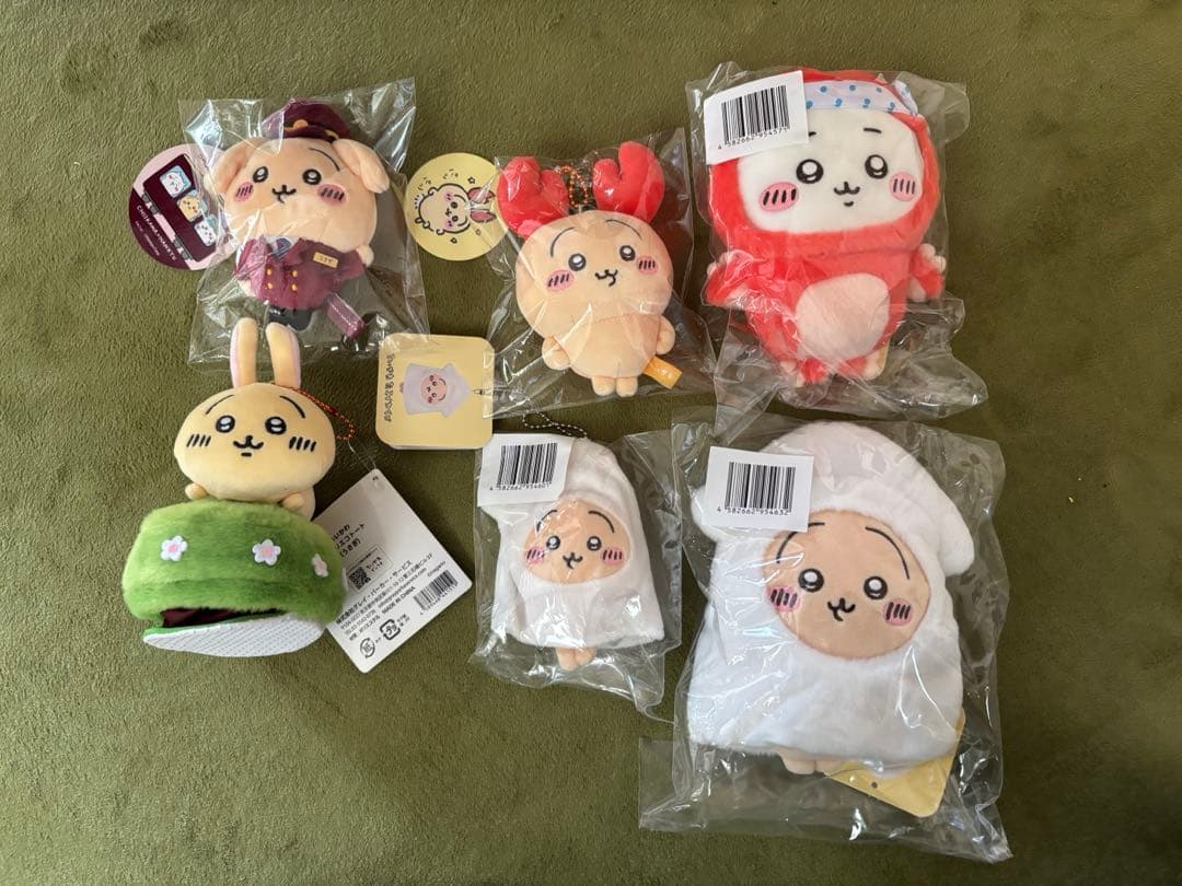 ちいかわ うさぎ マスコット 阪急 ロブスター 肩のりエコトート たこイカくじ