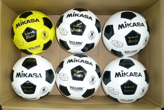 ミカサ検定５号球【SVC502SBC】６個セット。ネーム入