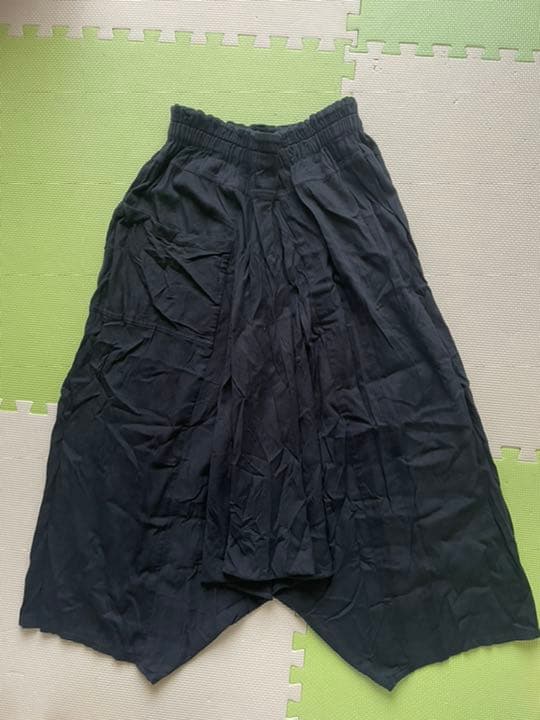 玉木新雌　tamaki niime タルンパンツロング　黒